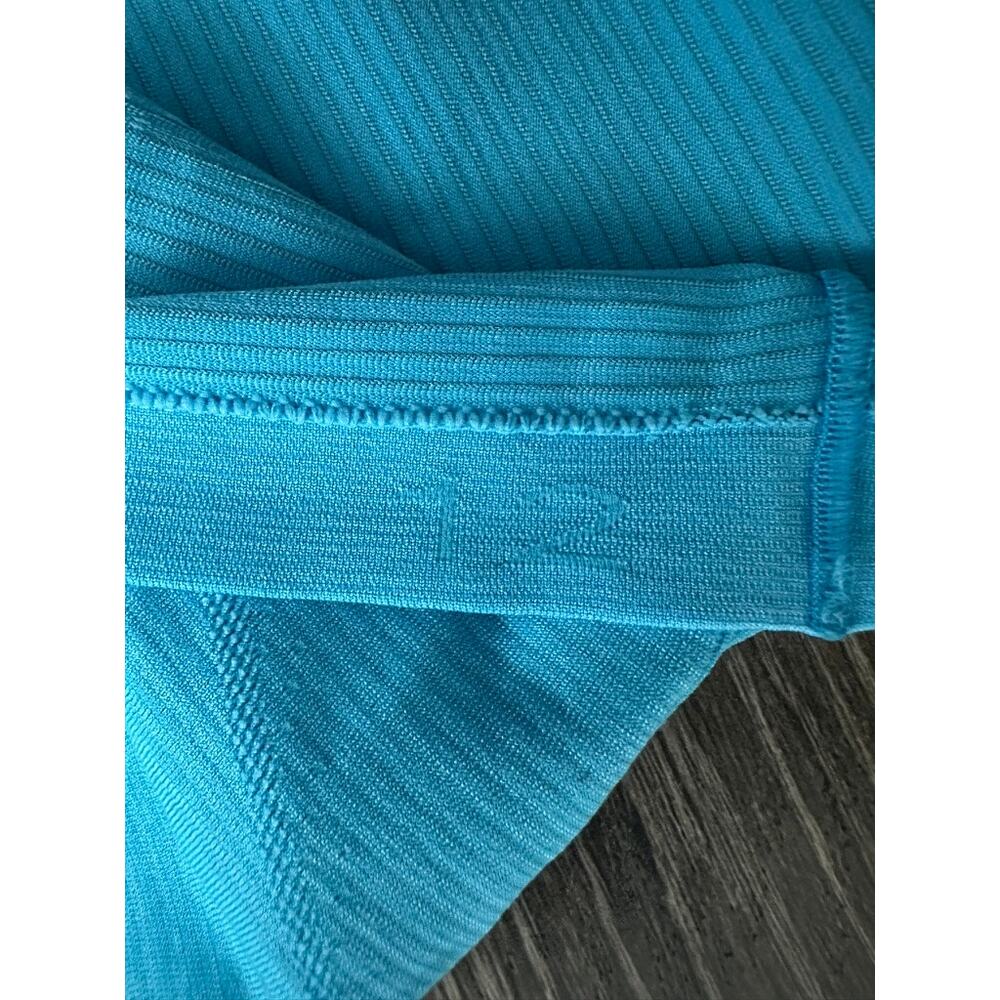 Lululemon Swiftly Tech Cropped Short-Sleeve Shirt 2.0 Kayak Blue Light size 12 - Picture 6 of 6